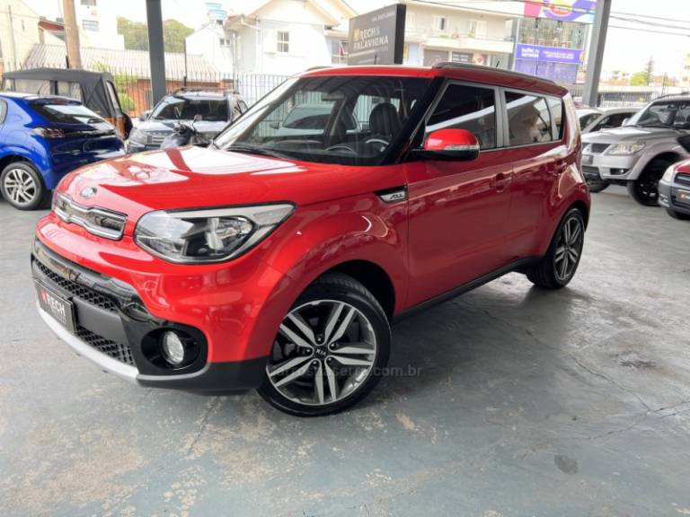 KIA MOTORS - SOUL - 2018/2019 - Vermelha - R$ 83.900,00