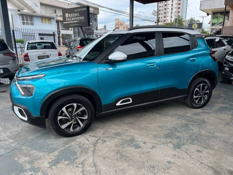CITROËN - C3 - 2022/2023 - Azul - R$ 82.900,00