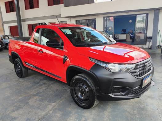 FIAT - STRADA - 2021/2021 - Vermelha - R$ 73.800,00