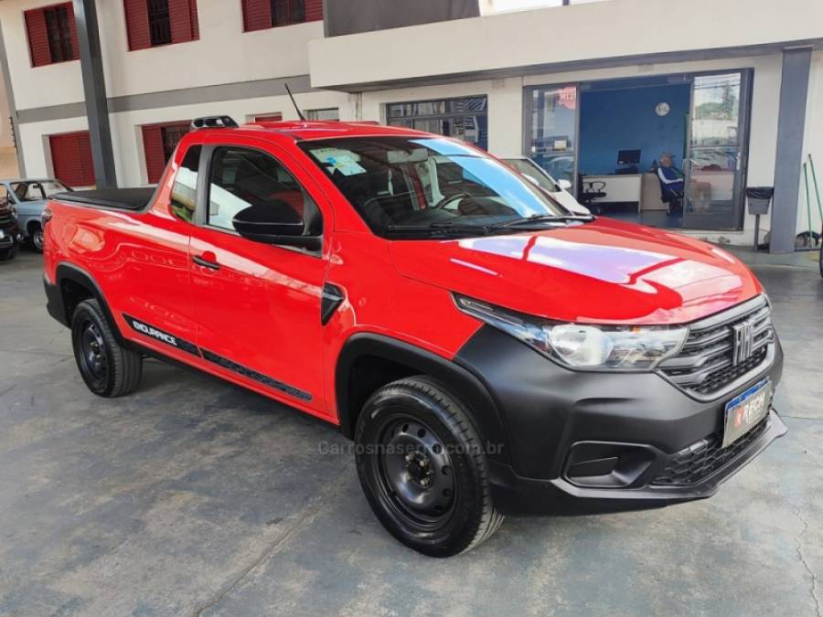 FIAT - STRADA - 2021/2021 - Vermelha - R$ 73.800,00