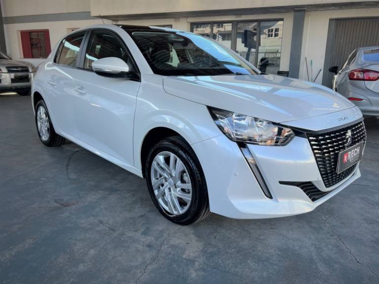PEUGEOT - 208 - 2020/2021 - Branca - R$ 79.900,00