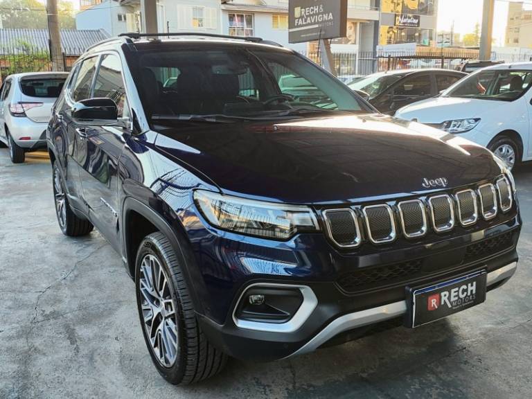 JEEP - COMPASS - 2021/2022 - Azul - R$ 149.900,00